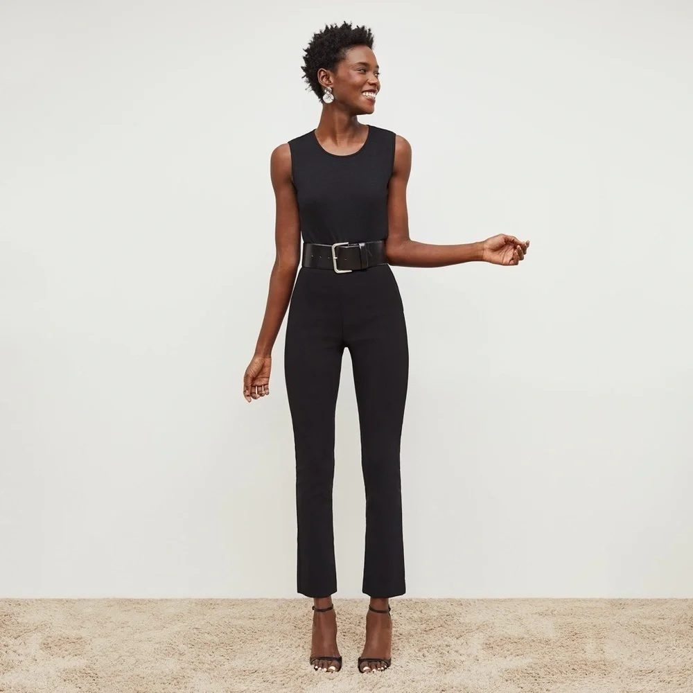 M.M.Lafleur The Foster Cigarette Pant in Black Size 4.